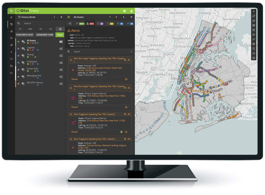 GSatTrack Data Visualization Platform